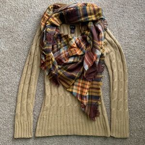 🍂 Knitted Tan Sweater 🍂